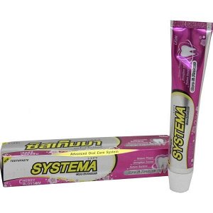 Зубная паста с ароматом японской сакуры Thailand Systema/Advanced Oral Care System/Cherry