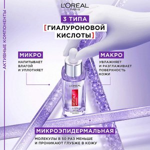 Ревиталифт Филлер увлажняющая сыворотка для лица и шеи с 1,5% чистой гиалуроновой кислотой 15 мл