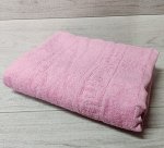 Полотенце махровое хлопок 70х140 Фуксия