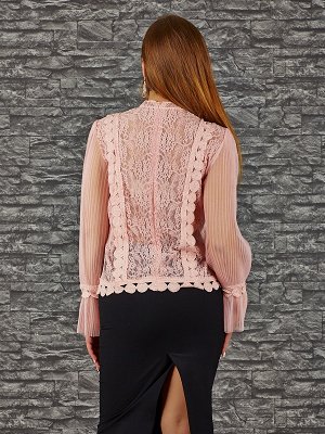 Блузка Состав: 100% Polyester Цвет: pink Длина: 57 Длина рукава: 62