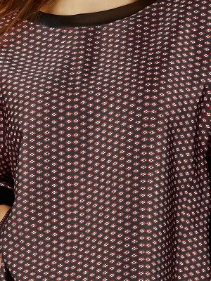 Блузка Состав: 100% Polyester Цвет: black Производитель: Italy Длина: 66