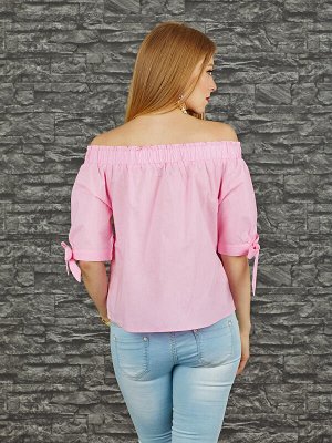 Блузка Старая цена 736руб, Состав: 95% Cotton, 5% Polyester Цвет: pink Длина: 49 Длина рукава: 30