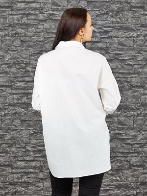 Рубашка Старая цена 736руб, Состав: 65% Cotton, 35% Polyester Цвет: white Длина: 80