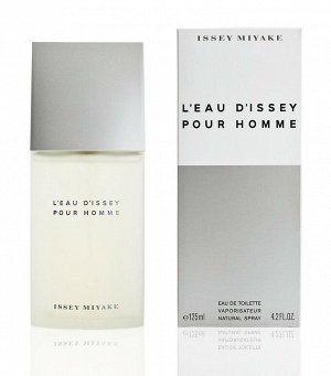 мужская ISSEY MIYAKE L'EAU D'ISSEY  POUR HOMME  125ml

Верхние ноты: Юзу, Лимон, Бергамот, Мандарин, Вербена лимонная, Кипарис, Калон, Кориандр, Тархун и Шалфей; средние ноты: Голубой лотос, Мускатный