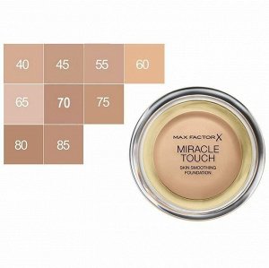 MF MIRACLE TOUCH SKIN SMOOTHING FOUNDATION тон основа №75 Golden