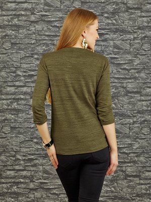 Свитер Старая цена  576, Состав: 50% Rayon, 45% Polyester, 5% Elastan Цвет: dark olive Длина: 63. Длина плеча + рукава: 51cm.