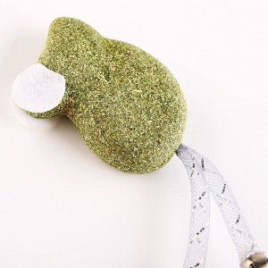 Игрушка для кошек «Мышка» из кошачьей мяты, 6 х 1,5 см