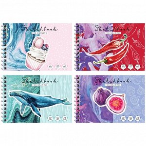 Скетчбук-блокнот 60л., А6 ArtSpace "Your dreams", на гребне, 120г/м2