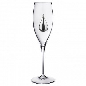 Набор бокалов для шампанского из 6 шт. 250 мл. высота=25 см. (кор=1набор.)