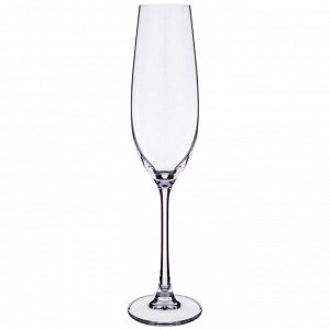 Набор бокалов для шампанского из 6 шт. "columba" 260 мл высота=26,5 см (кор=8набор.)