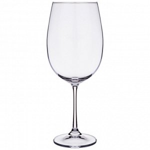 Набор бокалов для вина из 6 шт. "barbara/milvus" 640 мл высота=24 см (кор=1набор.)