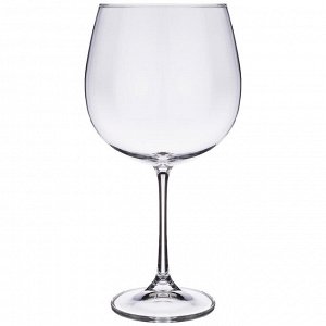 Набор бокалов для вина из 6 шт. "barbara/milvus" 670 мл высота=21,5 см (кор=8набор.)