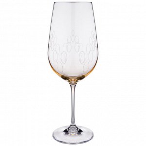 Набор бокалов для вина из 6 шт. '"viola" 550 мл. высота=24,5 см