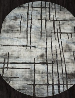 Ковер Ковер D717 - BEIGE-BLUE 2 - Овал - коллекция SIERRA 2.50x3.50 / 2.5x3.5 / овал / Высота ворса, мм 7 / BCF — полипропилен / РОССИЯ / Вес, кг нет данных /