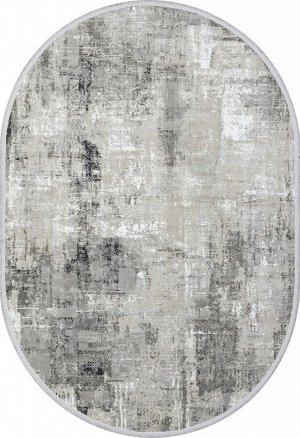 Ковер Ковер C288AG - GREY / ANTRACITE - Овал - коллекция LORENZO 0.80x1.50 / 0.8x1.5 / овал / Высота ворса, мм 6 / Полиэстер 100% / Турция / Вес, кг нет данных /