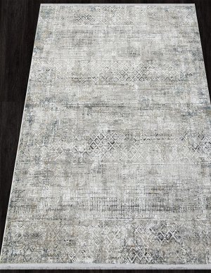 Ковер Ковер A047AJ - GREY / BLUE - Прямоугольник - коллекция LORENZO 0.80x1.50 / 0.8x1.5 / прямоугольник / Высота ворса, мм 6 / Полиэстер 100% / Турция / Вес, кг нет данных /