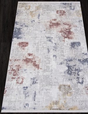 Ковер Ковер AB105A - GREY / RED - Прямоугольник - коллекция LOTUS 0.80x1.50 / 0.8x1.5 / прямоугольник / Высота ворса, мм нет данных / Полиэстер 100% / Турция / Вес, кг нет данных /