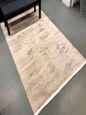 Ковер Рингголд (RINGGOLD) A259C  Прямоугольный BEIGE - BLUE 1,6x2,3 / 1.6x2.3 / прямоугольник / Высота ворса, мм 12 / Хлопок | Джут | Полиэстер | Полипропилен / Турция / Вес, кг нет данных / 868325213
