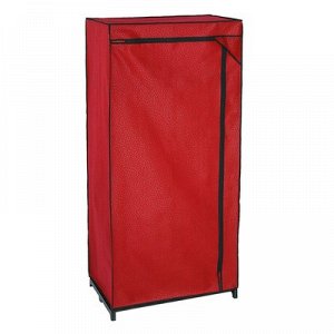 Шкаф для одежды 75х46х160 см, красный