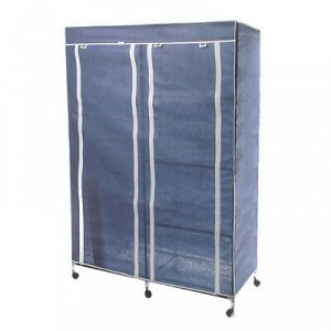 Шкаф для одежды 120х50х175 см, синий