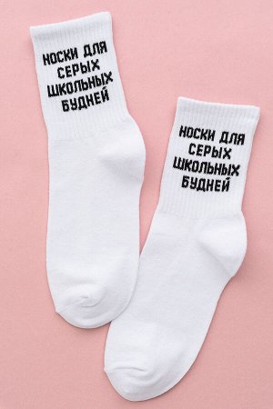 Носки женские Школьные будни (набор 3 пары)