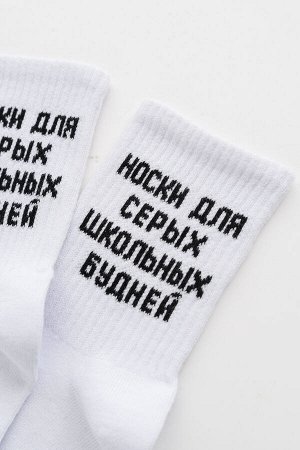 Носки детские Школьные будни (набор 3 пары)