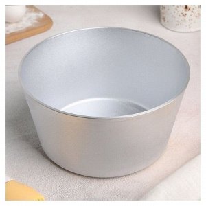 Форма для хлеба круглая литой алюминий 95х145х175мм 1шт