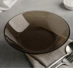 Тарелка суповая, d 20,8 см, 600 мл, стекло, АМБЬЯНТЕ Эклипс