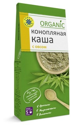 Каша конопляная с овсом