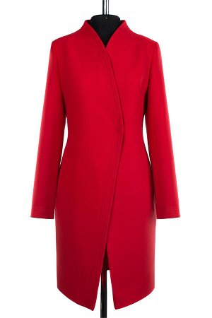 Пальто красное женское