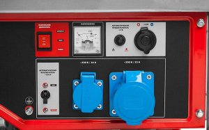 Бензиновый генератор с электростартером