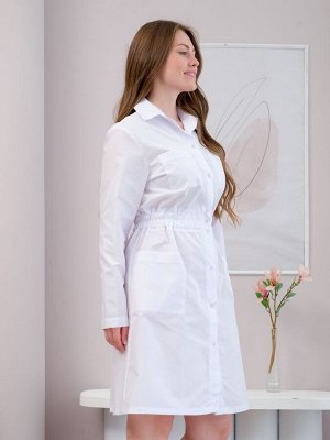 Халат медицинский жен. М-075Д-0 ткань Тиси