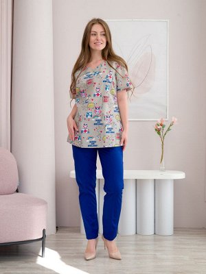Костюм медицинский жен. М-180П M1-20/5 ткань Тиси