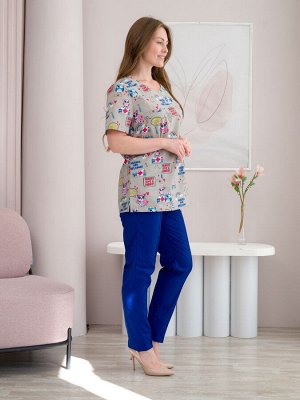 Костюм медицинский жен. М-180П M1-20/5 ткань Тиси