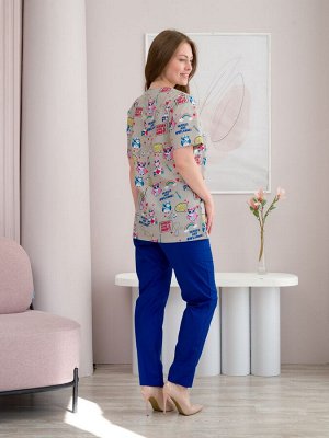 Костюм медицинский жен. М-180П M1-20/5 ткань Тиси