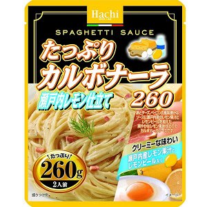 Соус Карбонара с лимоном Сетоучи  ТМ Hachi 260 гр м/уп