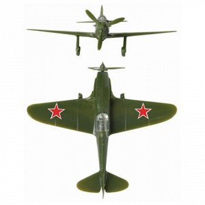 Модель для сборки САМОЛЕТ Истребитель советский ЛАГГ-3, масштаб 1:144, ЗВЕЗДА, 6118
