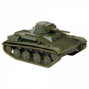 Модель для сборки ТАНК Легкий советский Т-60, масштаб 1:100, ЗВЕЗДА, 6258