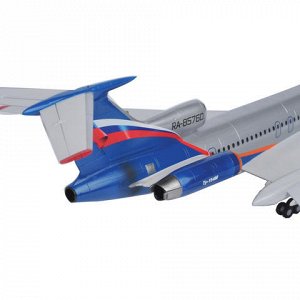 Модель для склеивания НАБОР САМОЛЕТ Авиалайнер пассажирский Ту-154М, масштаб 1:144, ЗВЕЗДА, 7004П