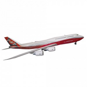 Модель для склеивания САМОЛЕТ Авиалайнер пассажирский американский Боинг 747-8, 1:144, ЗВЕЗДА, 7010
