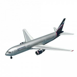 Модель для склеивания САМОЛЕТ Авиалайнер пассажирский американский Боинг 767-300, 1:144, ЗВЕЗДА,7005