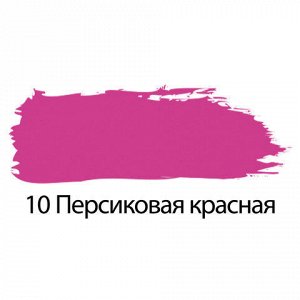 Краска акриловая художественная BRAUBERG туба 75мл, профессиональная серия, персиковая красная