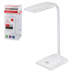 Светильник настольный SONNEN TL-LED-004-7W-12 на подставке,