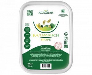 Пюре каламанси 250г, AGROBAR, Россия