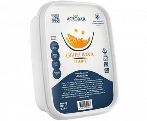 Пюре облепиха 250г, AGROBAR, Россия