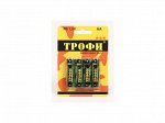 Батарейки ТРОФИ АА R6 (4 шт)