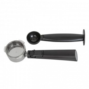 Кофеварка JVC JK-CF33 , рожковая, 1050 Вт, 1.5 л , чёрный