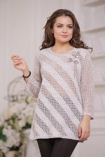 Джемпер 3658L,Темно-бежевый