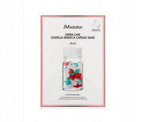 JMsolution Derma Care Centella Madeca Capsule Mask Успокаивающая целлюлозная маска с центеллой азиатской