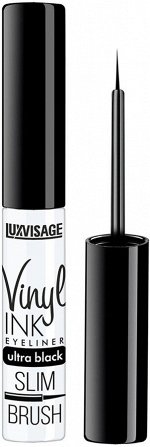 Люксвизаж Подводка для глаз Vinyl INK ultra black , LUXVISAGE